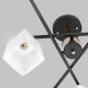 Потолочная люстра IMEX MD.4080-6-S-BK+FGD. 