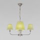 Подвесная люстра Eurosvet Milos 60153/6 никель. 
