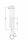 Подвесной светильник Maytoni Cascade MOD132PL-L18BSK. 