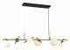 Подвесной светильник iLamp Golden 2134-6L BR+MBK. 