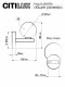 Подвесной светильник Citilux Рунд CL205270N. 