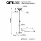 Торшер Citilux Адриана CL405913. 
