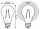 Лампа светодиодная Gauss Filament Elementary E27 11Вт 4100K 22221. 