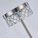 Интерьерная настольная лампа DeLight Collection Diamond cut MT21020075-1A satin nickel. 