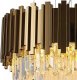Подвесная люстра DeLight Collection Barclay A006-600 L6 gold. 