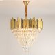 Подвесная люстра DeLight Collection Jadorel 7216 L5+3 gold/black. 
