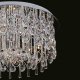 Потолочная люстра Illuminati Nikon MX103910-28A chrome/clear. 