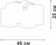 Потолочная люстра Vitaluce V28820-1/4PL. 