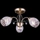 Потолочная люстра Eurosvet 30026/3 античная бронза. 