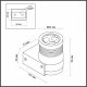 Архитектурная подсветка Odeon Light Stima 6648/6WL3. 
