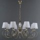 Подвесная люстра Illumico IL0193-8PSQ-24 AB CASTOR. 