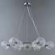Подвесная люстра Illumico IL0728-9PSQ-24 CR ARIES. 