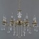 Подвесная люстра Illumico IL9927-8PSQ-24 AB CASTOR. 
