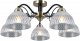 Потолочная люстра Illumico IL0435-5CSQ-24 BK AB SPICA. 