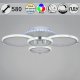 Потолочная люстра Reluce 06319-3.3-04 WH+CR (RGB). 