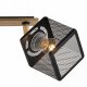 Спот Reluce 01591-3.3-03B BK+FGD+WOOD. 