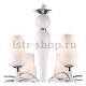 Подвесная люстра Arte Lamp Biancaneve A8110LM-8WH. 