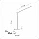 Интерьерная настольная лампа Odeon Light Foden 7101/12TL. 