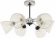 Потолочная люстра Arte Milano Napoli-329007 329007/3+3 CR.BK. 