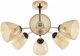 Потолочная люстра Arte Milano Napoli-329007 329007/3+3 GD.BK. 