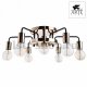 Потолочная люстра Arte Lamp Gelo A6001PL-7BK. 
