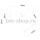 Настенный светильник Arte Lamp Luned A2214AP-1AB. 
