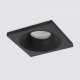 Встраиваемый светодиодный светильник Elektrostandard 15271/Led черный a056027. 