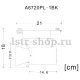 Потолочный светильник Arte Lamp Track Lights A6720PL-1BK. 