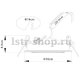 Точечный встраиваемый светильник Arte Lamp Studio A3015PL-1WH. 