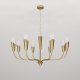 Подвесная люстра Eurosvet Rhyton 60167/8 латунь. 
