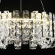 Подвесная люстра Reluce 02601-0.4-80W LED COP+CH. 