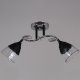 Потолочная люстра Reluce 70139-3.3-02 CR+BK. 