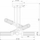 Люстра на штанге Eurosvet Oriens a068071. 