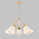 Подвесная люстра Imex MD.6132-5-P-GD+WOOD. 