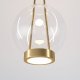 Подвесной светильник Eurosvet Frasco 50267/1 LED латунь. 