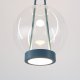 Подвесной светильник Eurosvet Frasco 50267/1 LED синий. 