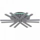 Потолочная светодиодная люстра Reluce 09824-3.3-06C CR (RGB). 
