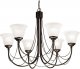 Подвесная люстра Elstead Carisbrooke CB6-BLACK. 