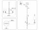 Подвесная люстра Ambrella light High Light LH71001. 