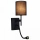 Бра Reluce 86210-9.2-001KT LED3W+E14 BK. 