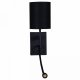 Бра Reluce 86210-9.2-001KT LED3W+E14 BK. 