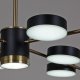 Потолочная светодиодная люстра Reluce 06369-0.3-08 COP+BK. 