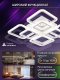 Потолочная люстра Natali Kovaltseva Spektr LED LAMPS 81108/4C. 