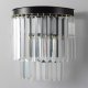 Бра Crystal Lux MAXIME AP2 BLACK. 