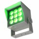 Светодиодный светильник ландшафтно-архитектурный Feron LL-896  AC220-240 9W зеленый IP66. 
