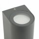 Светильник садово-парковый Feron DH023,на стену, GU10 MR11 230V, серый. 