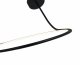 Подвесной светодиодный светильник Italline IT013-6025 black 3000K. 