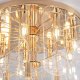 Потолочная люстра Eurosvet Claire 60170 золото Smart. 