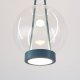 Подвесной светодиодный светильник Eurosvet Frasco 50267/1 LED синий. 