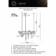 Подвесная люстра Aployt Malgorzata APL.066.03.45. 